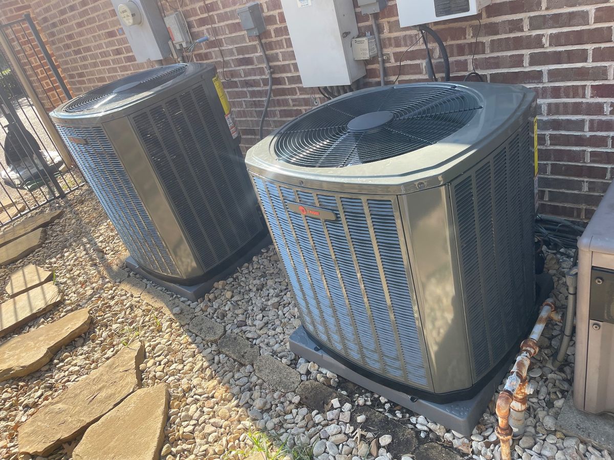 The AC Factory install work serving Argyle TX